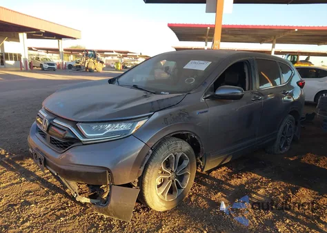 2020 Honda Cr-V Hybrid Ex-L from USA, damaged, VIN 7FART6H81LE023616